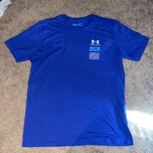 Mens blue under amour t shirt